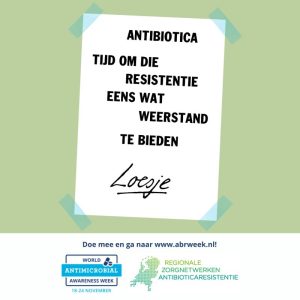 Loesje poster WAAW Rezisto